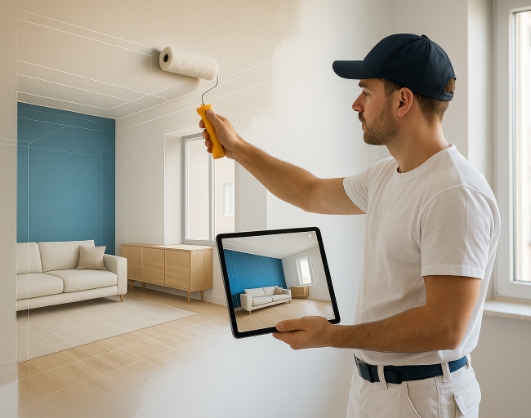 Innovation Les Peintures de Jules - Visualisation IA et outils modernes